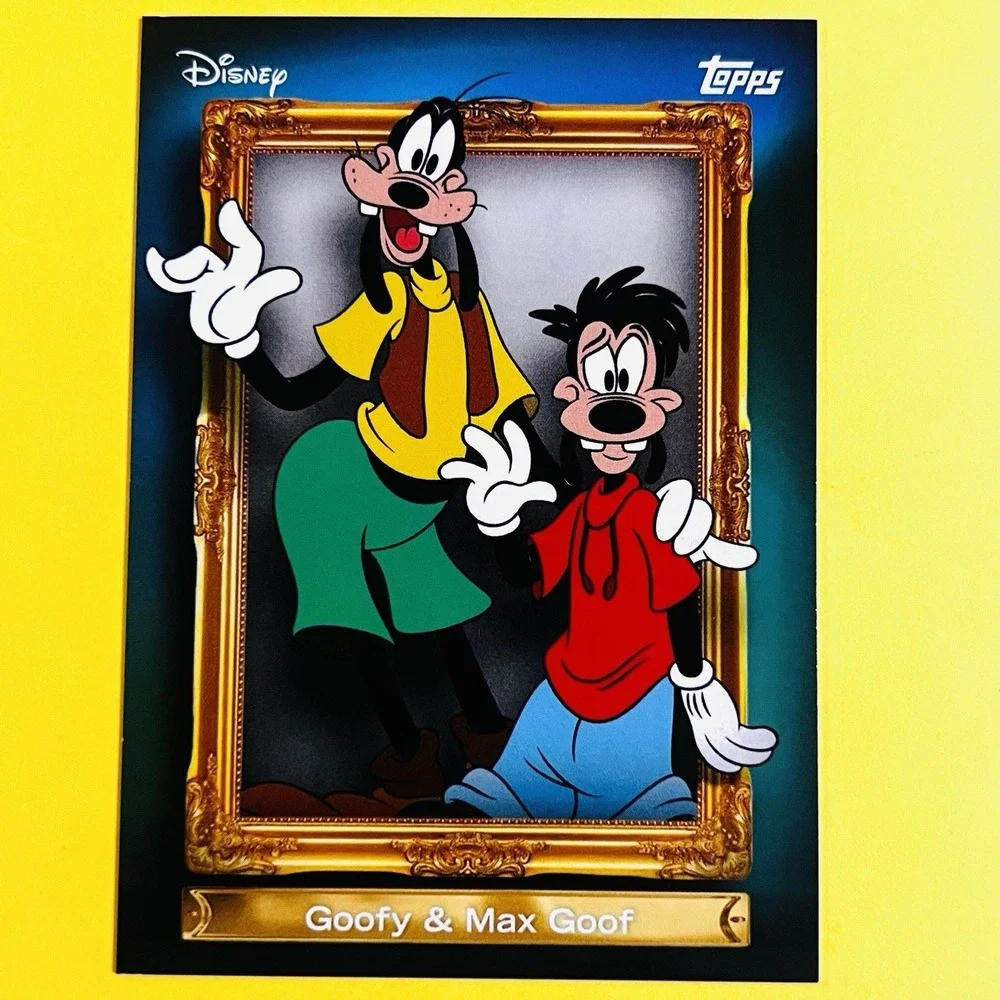 2026 Topps Disney Neon Goofy & Max Goof FF-23 Disney Family First Frame Insert